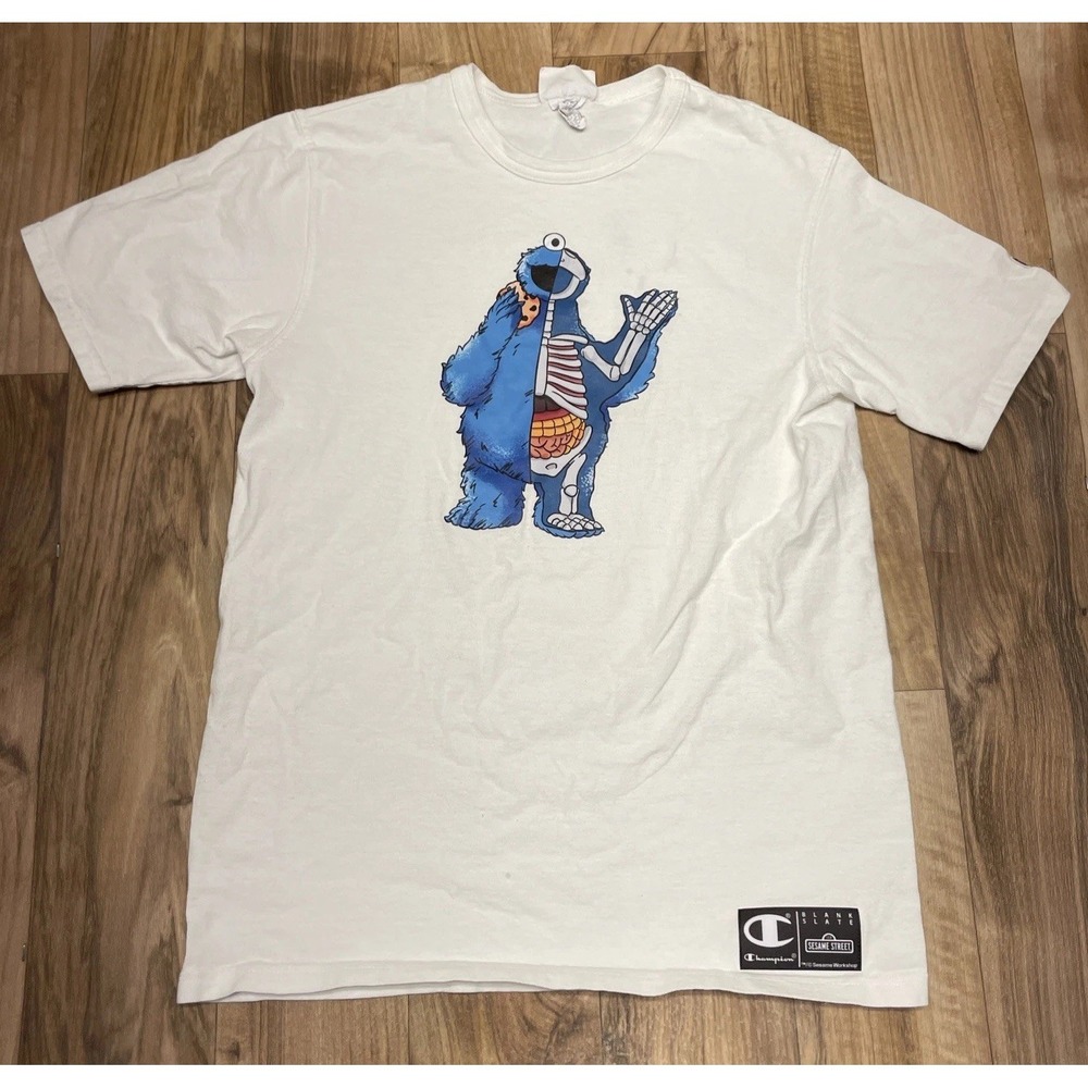 Champion x Sesame Street Cookie Monster Adult Size Medium